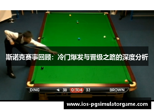 斯诺克赛事回顾：冷门爆发与晋级之路的深度分析